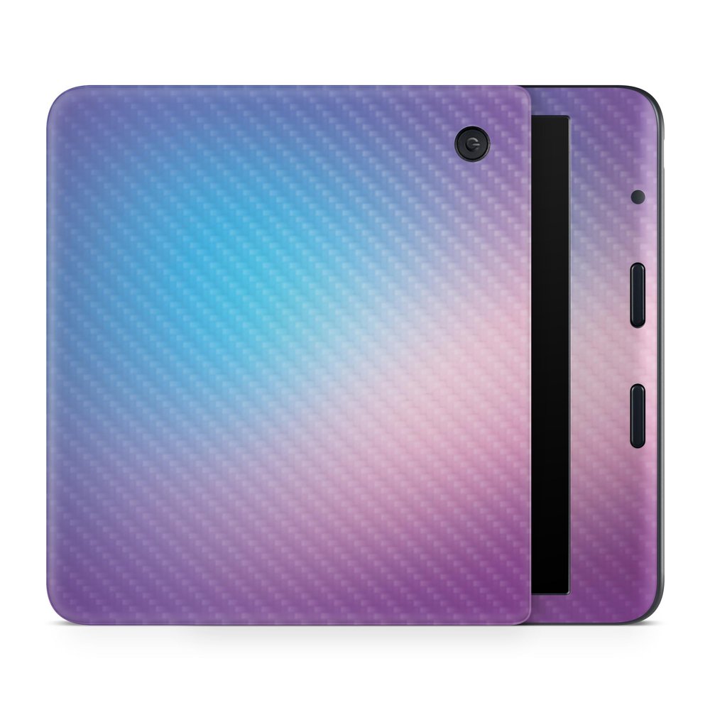 Carbon Fiber E-Reader Skin Compatible with Kobo Libra Colour (2024) - Royal Haze - Premium 3M Vinyl Protective Wrap Decal Cover - Easy to Apply | Crafted in The USA by MightySkins