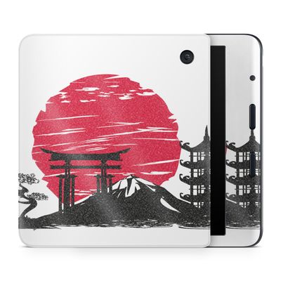 Glossy Glitter E-Reader Skin Compatible with Kobo Libra Colour (2024) - Japanese Style - Premium 3M Vinyl Protective Wrap Decal Cover - Easy to Apply | Crafted in The USA by MightySkins