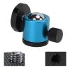 VINGVO Tripod Ball Head, 360 Rotating Aluminum Alloy Universal Tripod Ball Head Camera Mount Tripod Head with 1/4in Screw for Tripod SLR Camera (Blue) view 4