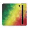 Carbon Fiber E-Reader Skin Compatible with Kobo Libra Colour (2024) - Rasta Rainbow - Premium 3M Vinyl Protective Wrap Decal Cover - Easy to Apply | Crafted in The USA by MightySkins view 1