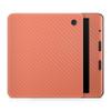 Carbon Fiber E-Reader Skin Compatible with Kobo Libra Colour (2024) - Solid Salmon - Premium 3M Vinyl Protective Wrap Decal Cover - Easy to Apply | Crafted in The USA by MightySkins view 1