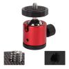VINGVO Tripod Ball Head, 360 Rotating Aluminum Alloy Universal Tripod Ball Head Camera Mount Tripod Head with 1/4in Screw for Tripod SLR Camera (Red) view 4