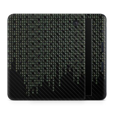 Carbon Fiber E-Reader Skin Compatible with Kobo Libra Colour (2024) - Red Pill - Premium 3M Vinyl Protective Wrap Decal Cover - Easy to Apply | Crafted in The USA by MightySkins