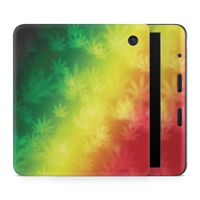 E-Reader Skin Compatible with Kobo Libra Colour (2024) - Rasta Rainbow - Premium 3M Vinyl Protective Wrap Decal Cover - Easy to Apply | Crafted in The USA by MightySkins
