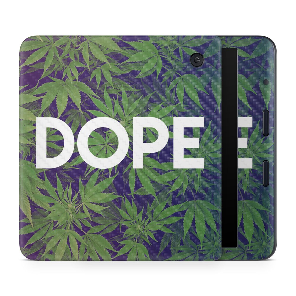 Carbon Fiber E-Reader Skin Compatible with Kobo Libra Colour (2024) - Dope - Premium 3M Vinyl Protective Wrap Decal Cover - Easy to Apply | Crafted in The USA by MightySkins