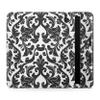 Carbon Fiber E-Reader Skin Compatible with Kobo Libra Colour (2024) - Black Damask - Premium 3M Vinyl Protective Wrap Decal Cover - Easy to Apply | Crafted in The USA by MightySkins view 1