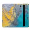 Carbon Fiber E-Reader Skin Compatible with Kobo Libra Colour (2024) - Yellow Spill - Premium 3M Vinyl Protective Wrap Decal Cover - Easy to Apply | Crafted in The USA by MightySkins view 1