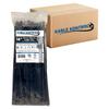 Kable Kontrol Zip Ties with Screw Hole, 14 Inch 5,000 Pcs Black, 50 Lbs. Tensile Strength, Bulk Pack, Self-Locking, Multipurpose Mounting head Cable Ties for Indoor & Outdoor Use view 1