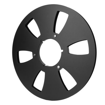 6 Hole Aluminum Alloy Universal Open Reel Sound Tape Empty Reel 1/4 10.5 Inch Empty Tape Reel for for Nab Reel to Reel Tape (Narootedut961p7ex-11)