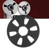 6 Hole Aluminum Alloy Universal Open Reel Sound Tape Empty Reel 1/4 10.5 Inch Empty Tape Reel for for Nab Reel to Reel Tape (Narootedut961p7ex-11) view 4