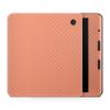 Carbon Fiber E-Reader Skin Compatible with Kobo Libra Colour (2024) - Solid Peach - Premium 3M Vinyl Protective Wrap Decal Cover - Easy to Apply | Crafted in The USA by MightySkins view 1