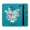 Carbon Fiber E-Reader Skin Compatible with Kobo Libra Colour (2024) - White Tiger - Premium 3M Vinyl Protective Wrap Decal Cover - Easy to Apply | Crafted in The USA by MightySkins view 1