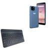 BoxWave Keyboard Compatible with Sky Devices Elite L55 - SlimKeys Bluetooth Keyboard, Portable Thin with Chiclet-Style Keys - Jet Black view 1