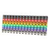 Wire Markers, Colorful Cable Marker Wire Number Label Cable Labeler with ClipOn Design for Office and Home (150PCS -1.5MM 1.5) view 3