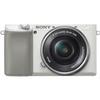 Sony a6100 Mirrorless Camera (White) with Sony E PZ 16-50mm F/3.5-5.6 OSS Lens + 64 GB Memory + Spider Tripod + LED Light + Camera Case + Tripod + Extra Battery + More (27pc Bundle) (Renewed) view 2