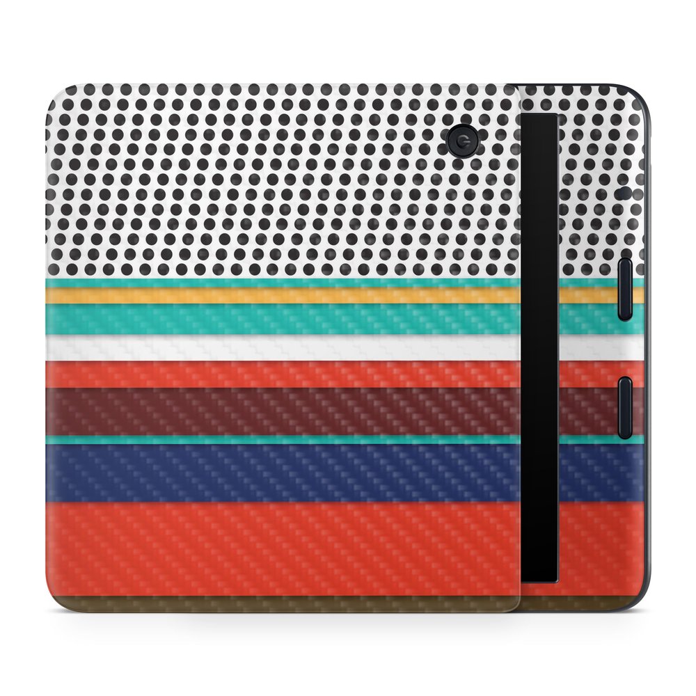 Carbon Fiber E-Reader Skin Compatible with Kobo Libra Colour (2024) Premium 3M Vinyl Protective Wrap Decal Cover - Easy to Apply | Crafted in The USA by MightySkins