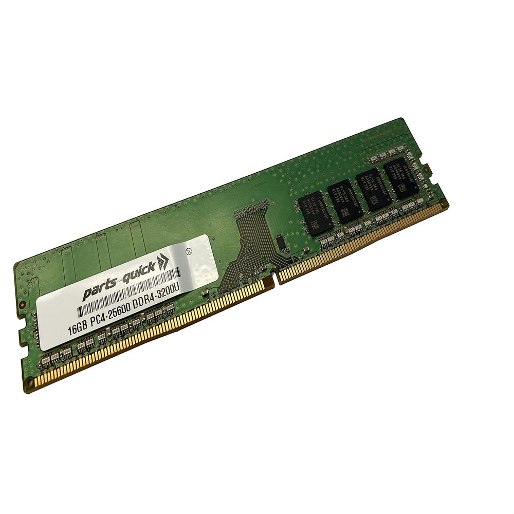 parts-quick 16GB Compatible Memory for ASRock Server Board B550D4ID-2L2T DDR4 3200MHz UDIMM RAM
