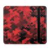 Carbon Fiber E-Reader Skin Compatible with Kobo Libra Colour (2024) - Red Hexa Camo - Premium 3M Vinyl Protective Wrap Decal Cover - Easy to Apply | Crafted in The USA by MightySkins view 1
