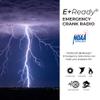 Midland ER50 Emergency Radio with Weather Alert and Flashlight - Hand Crank or Solar Power NOAA Weather Radio for Home or Travel with AM/FM Tuner view 2
