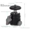Tripod Ball Head, Tripod Head with 3/8in Screw Hole 360 Degree Rotatable Universal Ball Head Camera Tripod Mount Adapter for SLR Mirrorless Camera view 4
