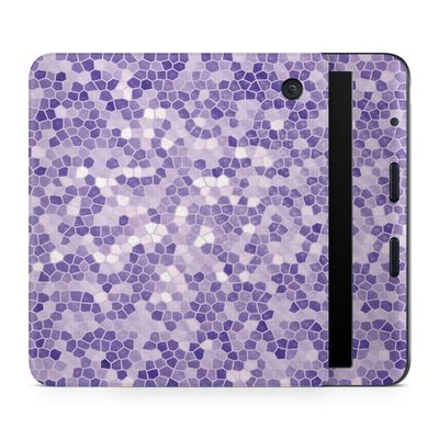 Carbon Fiber E-Reader Skin Compatible with Kobo Libra Colour (2024) - Stained Glass - Premium 3M Vinyl Protective Wrap Decal Cover - Easy to Apply | Crafted in The USA by MightySkins