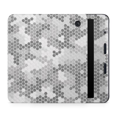 Carbon Fiber E-Reader Skin Compatible with Kobo Libra Colour (2024) - Camo Hexadots - Premium 3M Vinyl Protective Wrap Decal Cover - Easy to Apply | Crafted in The USA by MightySkins