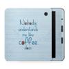 Carbon Fiber E-Reader Skin Compatible with Kobo Libra Colour (2024) - Coffee Understands Me - Premium 3M Vinyl Protective Wrap Decal Cover - Easy to Apply | Crafted in The USA by MightySkins view 1