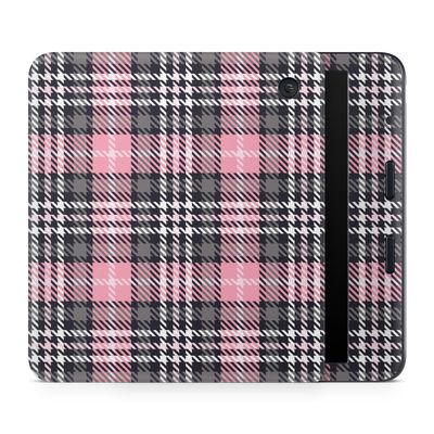 E-Reader Skin Compatible with Kobo Libra Colour (2024) - Pink Plaid - Premium 3M Vinyl Protective Wrap Decal Cover - Easy to Apply | Crafted in The USA by MightySkins
