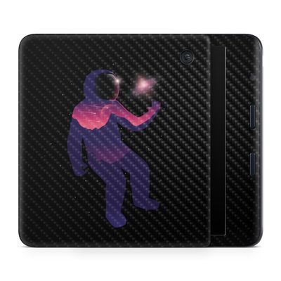 Carbon Fiber E-Reader Skin Compatible with Kobo Libra Colour (2024) - Astronaut - Premium 3M Vinyl Protective Wrap Decal Cover - Easy to Apply | Crafted in The USA by MightySkins