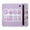 Carbon Fiber E-Reader Skin Compatible with Kobo Libra Colour (2024) - Good Vibes - Premium 3M Vinyl Protective Wrap Decal Cover - Easy to Apply | Crafted in The USA by MightySkins view 1