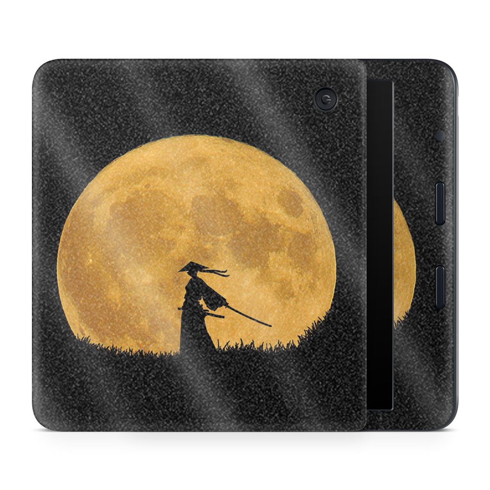 Glossy Glitter E-Reader Skin Compatible with Kobo Libra Colour (2024) - Samurai - Premium 3M Vinyl Protective Wrap Decal Cover - Easy to Apply | Crafted in The USA by MightySkins