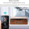 CHANGLKJ Rechargeable CD Speaker, Portable CD Player with Remote Control and Stereo Speakers, Supports Multiple Playback Modes and Built in 2000mAh Rechargeable Battery, for Office, Home, Decoration view 4
