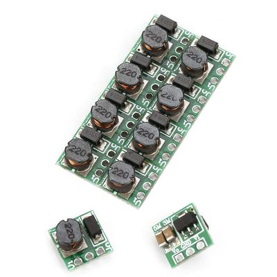 10PCS 3.7V to 5V 1.5V 1.8V 2.8V 3V 3.3V 3.7V 4.2V to 5V Module T64 DC Boost Converter
