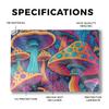 Glossy Glitter Laptop Skin Compatible with Surface Laptop 7 15" (2024) - Mushrooms - Premium 3M Vinyl Protective Wrap Decal Cover - Easy to Apply | Crafted in The USA by MightySkins view 4