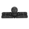 Fish Finder Mount Base, Universal 1.5 Inch Fish Finder Holder, Marine Electronic Fish Finder Holder for Garmin, for Humminbird, for Lowrance view 1