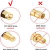 100FT RP-SMA Male to RP-SMA Female Coax Cable, XRDS -RF RG58 RP-SMA WiFi Antenna Extension Coax Cable for WiFi LAN Router Wireless Network Card Adapter view 4