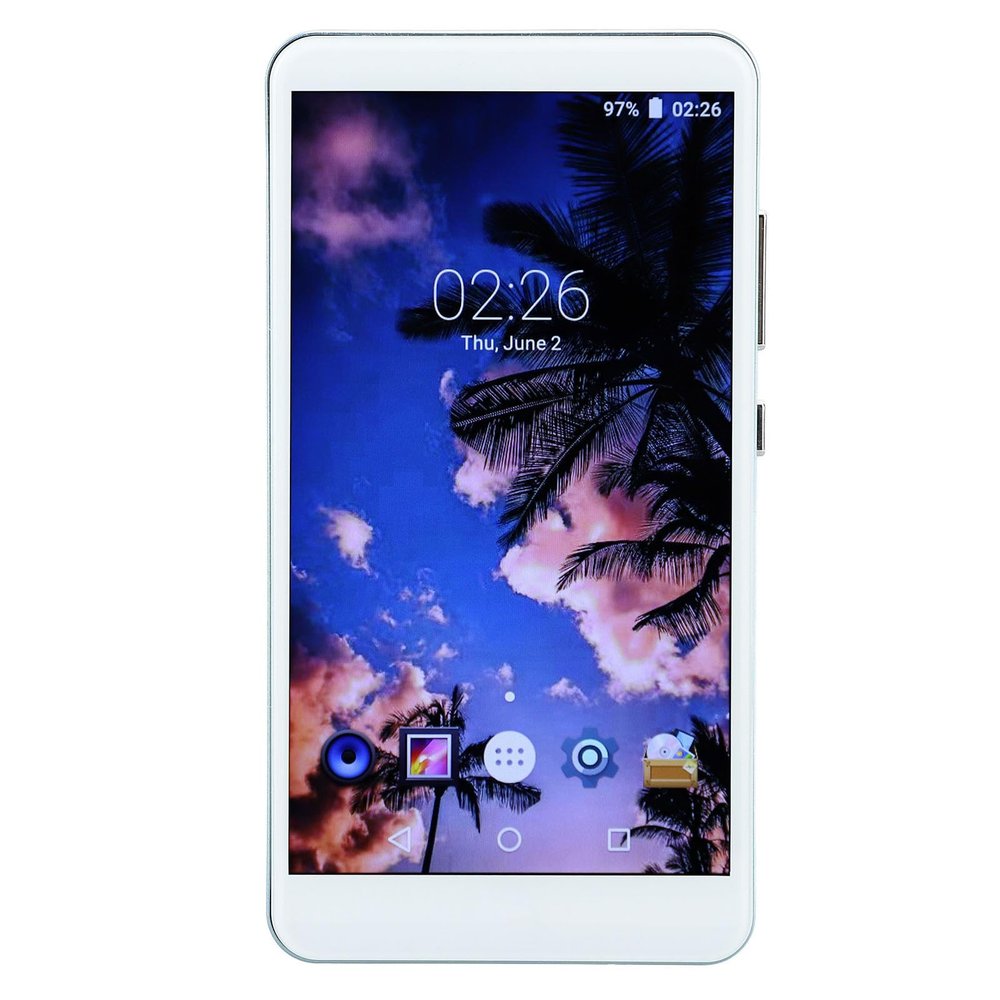 CCYLEZ MP4 Player, 5 Inch HD Screen Full Touch, with 5MP Rear Camera, HiFi Lossless Music, 16GB ROM, Supports Up to 256GB Memory Expansion, for Music Movie (16+64GB Expandable)