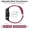 TopPerfekt Sport Bands Compatible with Garmin Forerunner 25522mm/ 255 music (22mm) / 255S (18mm) / 255S music (18mm) Watch Band, Adjustable Silicone Sports Strap Replacement Band for Men Women view 3