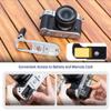 JJC Metal Hand Grip L Bracket & Thumb Grip Rest for Fuji Fujifilm X-T50 XT50 Mirrorless Camera view 3