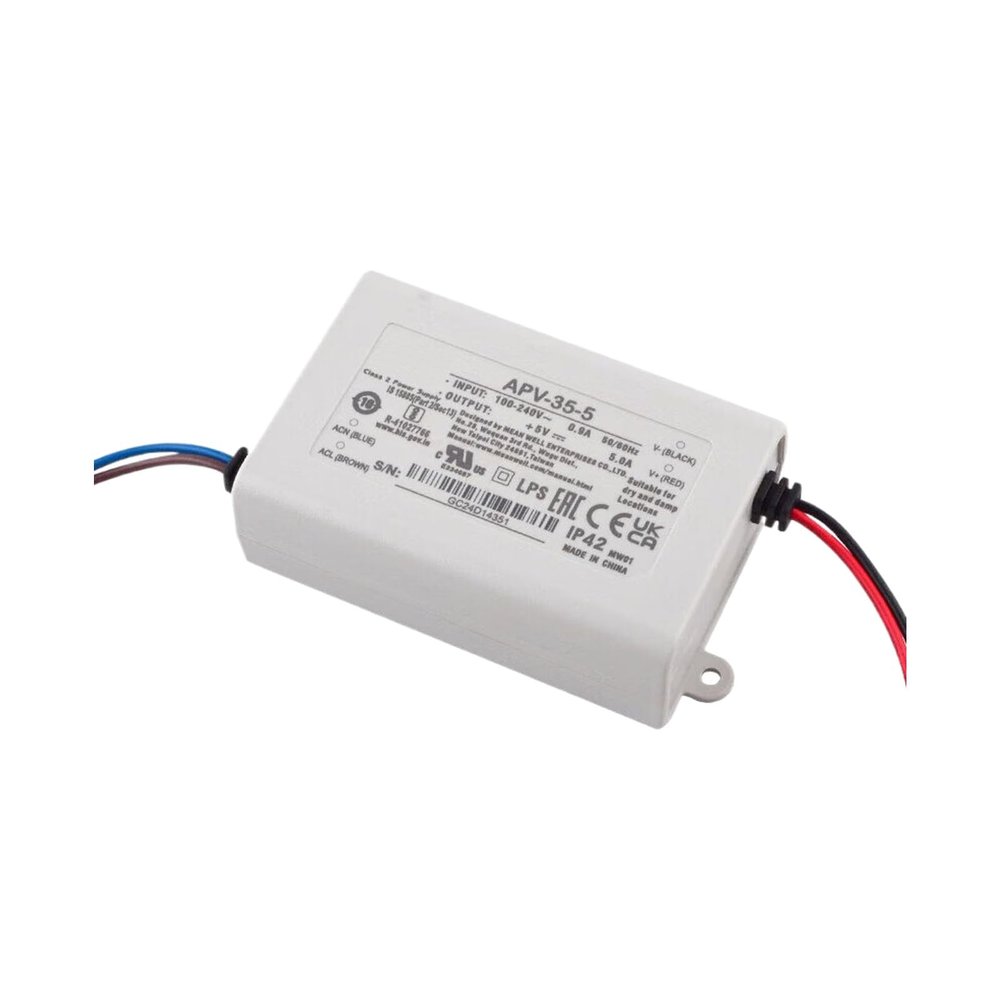 APV-35-5 5V 5A 25W Compact Power Supply for LED Lighting and Electrical Devices