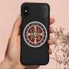 (3Pcs) St Benedict Medal Sticker Saint Benedict Stickers Christian Catholic Gift Waterproof Vinyl Sticker Decal for Laptop Water Bottle Hardhat 6 Inches view 4