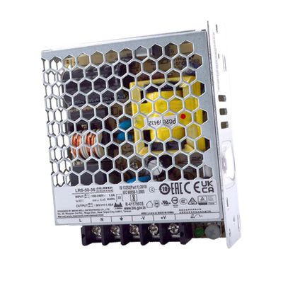 LRS-50-36 36V 1.45A 50W Slim Single Output Power Supply for Industrial Automation