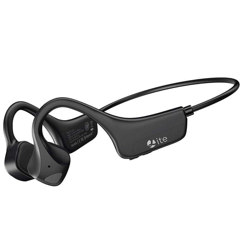QAZITV Bone Conduction Headphones Bluetooth Wireless headsets for iPhone Open Ear Headphones Built in mic Waterproof Lightweight Multi Devices Connection for Sports Workouts Fitness