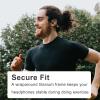 QAZITV Bone Conduction Headphones Bluetooth Wireless headsets for iPhone Open Ear Headphones Built in mic Waterproof Lightweight Multi Devices Connection for Sports Workouts Fitness view 3