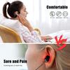 QAZITV Bone Conduction Headphones Bluetooth Wireless headsets for iPhone Open Ear Headphones Built in mic Waterproof Lightweight Multi Devices Connection for Sports Workouts Fitness view 4