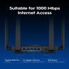 Cudy BE3600 WiFi 7 Gigabit 4 Stream Dual Band Router MU-MIMO High Gain Antennas VPN Clients & Server, Cudy Mesh and APP Support, Cloud Control, WR3600 view 3