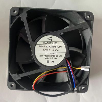 MMF-12F24DS-CP1 DC24V 0.36A 12012038mm Inverter Cooling Fan for MMF-12F24DS-CP1 DC Fan