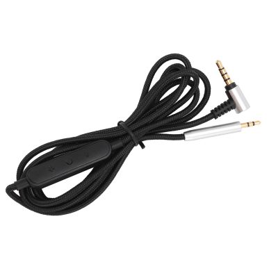 2.5mm to 3.5mm Adapter, Compatiable with QC25 QC35 QC35II QC45 NC700 Y40 Y45 Y50 Headphones, Control for Microphone & Volume, Clear & Lossless Sound & Robust Nylon Cable