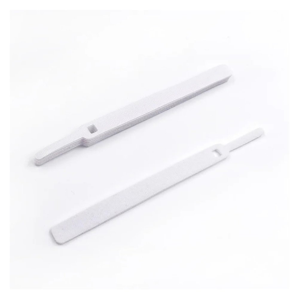 30PCS Reusable Cord Organizer Keeper Holder Fastening Cable Ties Straps for Earbud Headphones Phones Wire Wrap Managemen Control Switch(30PCS White Needle)