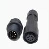 Elecbee M16 Male-Female Panel-Mount Waterproof Connector for Outdoor Communication, 7 Pin view 1